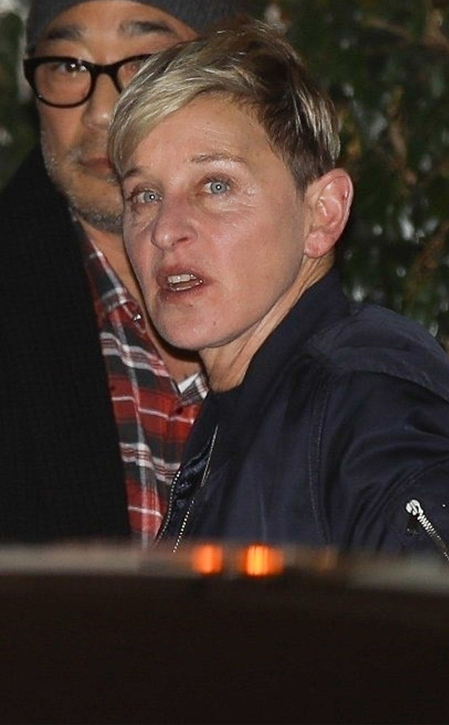 Brad Pitt Attends Jennifer Anistons 50th Birthday Party E